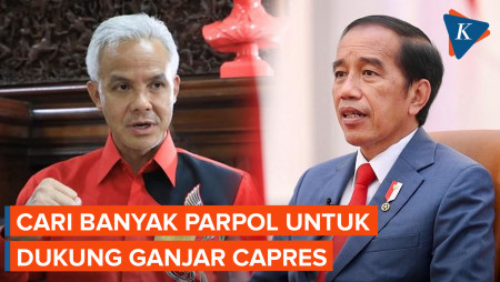 Jokowi Minta Kader PDI-P Cari Parpol Lain untuk Dukung Ganjar di Pilpres 2024