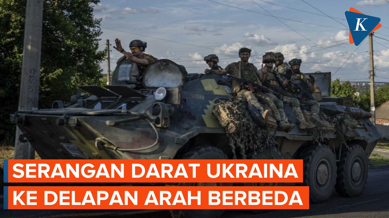 Berhasilkah Serangan Balik Pasukan Ukraina di Selatan?
