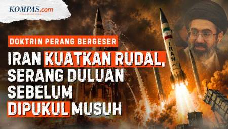 Bukti Iran Geser Doktrin Perang: Rudal Makin Kuat, Tak Sudi Terus Bertahan