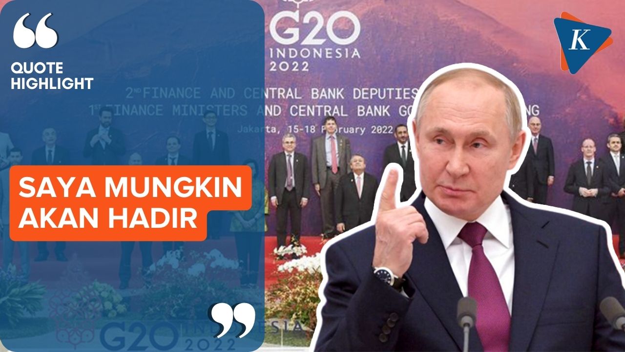 Putin Sampaikan Terima Kasih ke Indonesia atas Undangan KTT G20