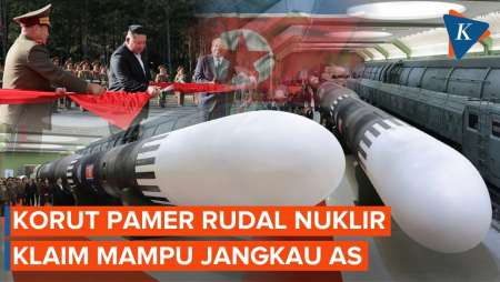 Kim Jong Un Pamer Rudal Nuklir Hwasong 20, Diklaim Mampu Jangkau AS