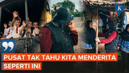 Tangis Bupati Siak Pecah Saat Kunjungi Wilayah 3T: Pusat Tak Tahu Kita Menderita Seperti Ini