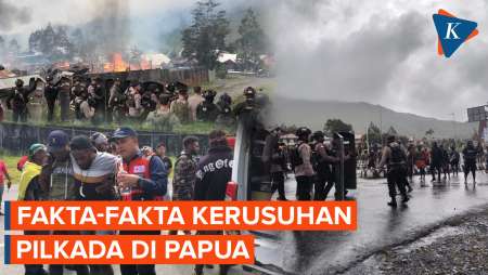 Fakta Kerusuhan Pilkada di Papua, Kapolres Kena Panah dan Puluhan Rumah Dibakar