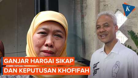 Khofifah Masuk TKN Prabowo-Gibran, Ganjar: Tim Kami di Jatim Solid