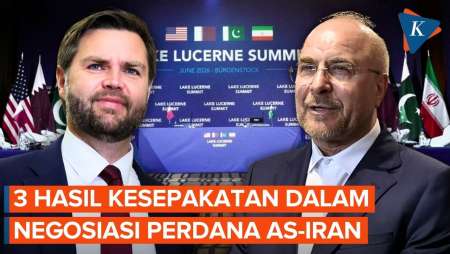 Perundingan Perdana AS-Iran Selesai, Ini 3 Hasil Kesepakatannya
