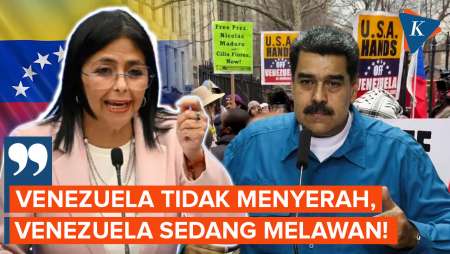 Tak Mau Tunduk Pada Tekanan Asing, Delcy Rodriguez: Venezuela Tidak Menyerah!