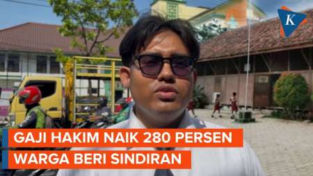 Sindiran Warga soal Gaji Hakim Naik 280 Persen