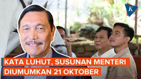 Luhut Dapat Bocoran, Prabowo Umumkan Susunan Menteri Kabinet 21 Oktober