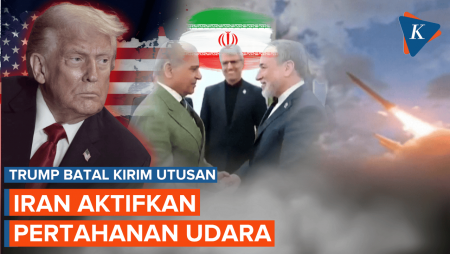 Iran Aktifkan Pertahanan Udara, Saat Trump Batal Kirim Utusan AS Ke Pakistan