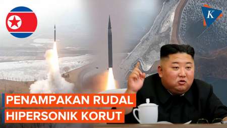 Detik-detik Korea Utara Tembakkan Misil Hipersonik Terbarunya