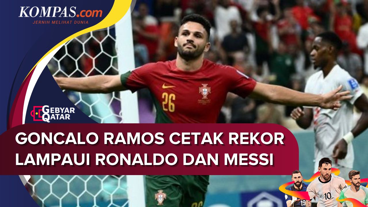 Goncalo Ramos Cetak Hattrick, Lampaui Rekor Cristiano Ronaldo dan Lionel Messi