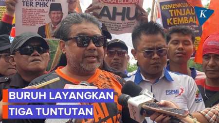Tiga Tuntutan Buruh Dalam Demo Hari Ini
