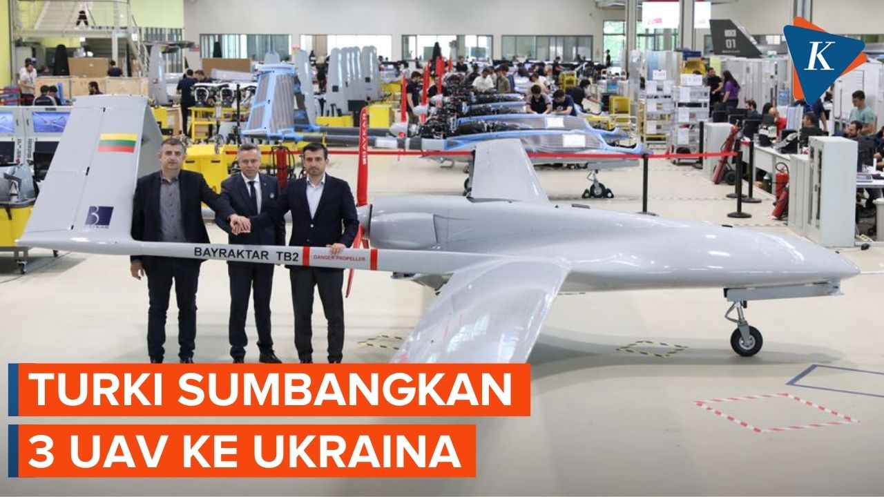 Perusahaan Senjata Baykar Turki Akan Sumbangkan Tiga UAV ke Ukraina