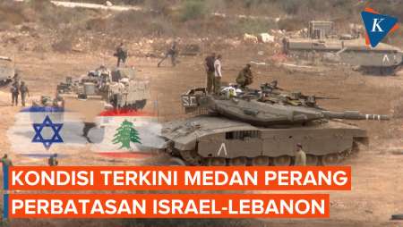 Suasana Terkini Perbatasan Israel-Lebanon, Tank dan Helikopter Siaga