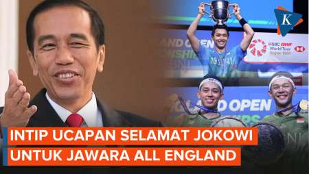 Jokowi Beri Selamat usai Indonesia Sabet Juara Umum All England 2024