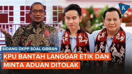 Soal Gibran Maju Cawapres, KPU Bantah Langgar Etik dan Minta Aduan Ditolak