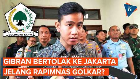 Gibran Dikabarkan Berangkat ke Jakarta Jelang Rapimnas Golkar