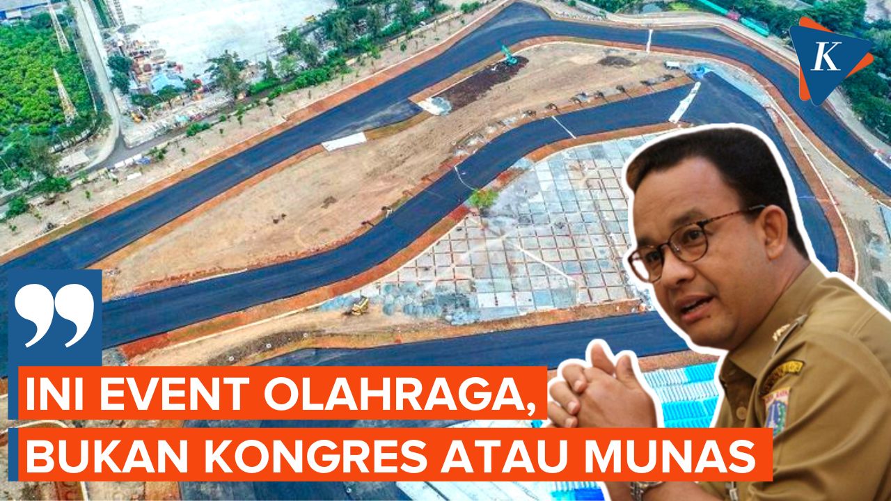 Tinjau Persiapan H-1, Anies Ingatkan Formula E Jakarta Bukan Ajang Politik