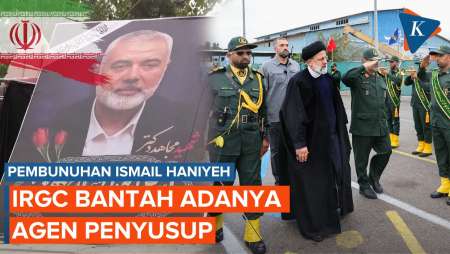 Gardda Revolusi Iran Bantah Terlibat 'Habisi' Ismail Haniyeh