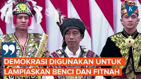 Curahan Hati Jokowi ketika Demokrasi Disalahgunakan untuk Sebar Fitnah