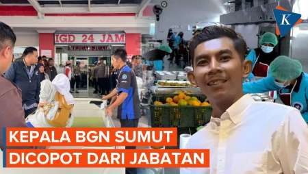 Usai Kasus Keracunan MBG Di Karo, Kepala BGN Sumut Dicopot