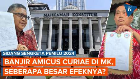 MK Kebanjiran Amicus Curiae, Pengaruhi Hasil Sidang Sengketa Pemilu 2024?