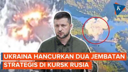 Gencar Serang Rusia, Ukraina Hancurkan Jembatan Strategis Kedua dalam Sepekan