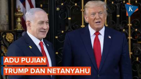 Trump-Netanyahu Adu Pujian Saat Bertemu Di Florida