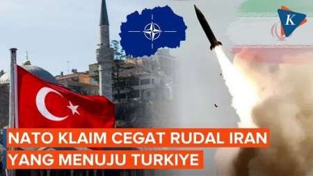 Rudal Iran Dicegat NATO Saat Akan Hantam Turkiye