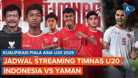 Jadwal Live Streaming Kualifikasi Piala Asia U20 Timnas Indonesia vs Yaman