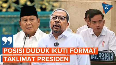 Posisi Prabowo Dan Gibran Di Sidang Kabinet, Qodari: Mengikuti Taklimat Presiden