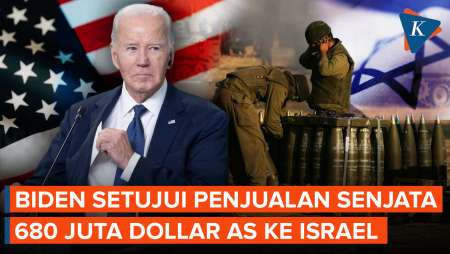 Ada Desakan Gencatan Senjata di Gaza, Biden Justru Jual Senjata 680 Juta Dollar AS ke Israel