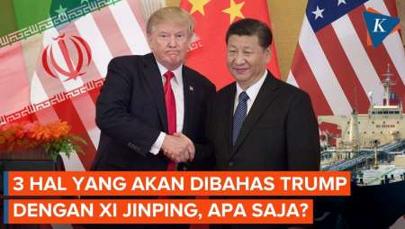Tiga Isu Utama yang Akan Dibahas Trump Saat Bertemu Xi Jinping, Apa Saja?