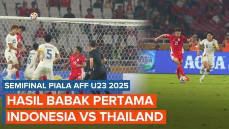 Hasil Babak Pertama Timnas U23 Indonesia Vs Thailand: Garuda Muda Masih Buntu