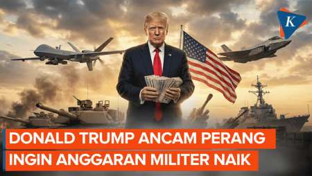 Ancam Perang Di Mana-mana, Trump Ingin Anggaran Pertahanan Naik