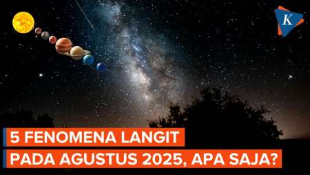 Bukan Gerhana Matahari Total, Ini 5 Fenomena Langit pada Agustus 2025