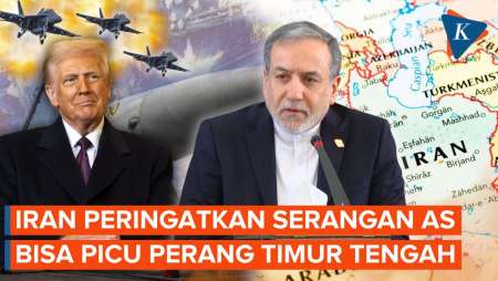 Tensi Iran-AS Memuncak, Satu Serangan Bisa Picu Perang Timur Tengah!