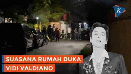 Suasana Rumah Duka Vidi Aldiano yang Mulai Ramai Didatangi Pelayat