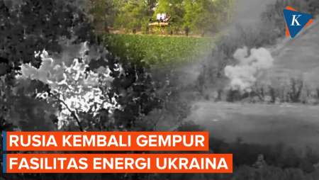 Rusia Terus Gempur Ukraina, Serang Fasilitas Energi, Tembak 364 Drone