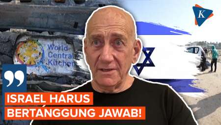 Mantan PM Ehud Olmert: Israel Harus Bertanggung Jawab atas Serangan ke Relawan dan Konvoi Bantuan