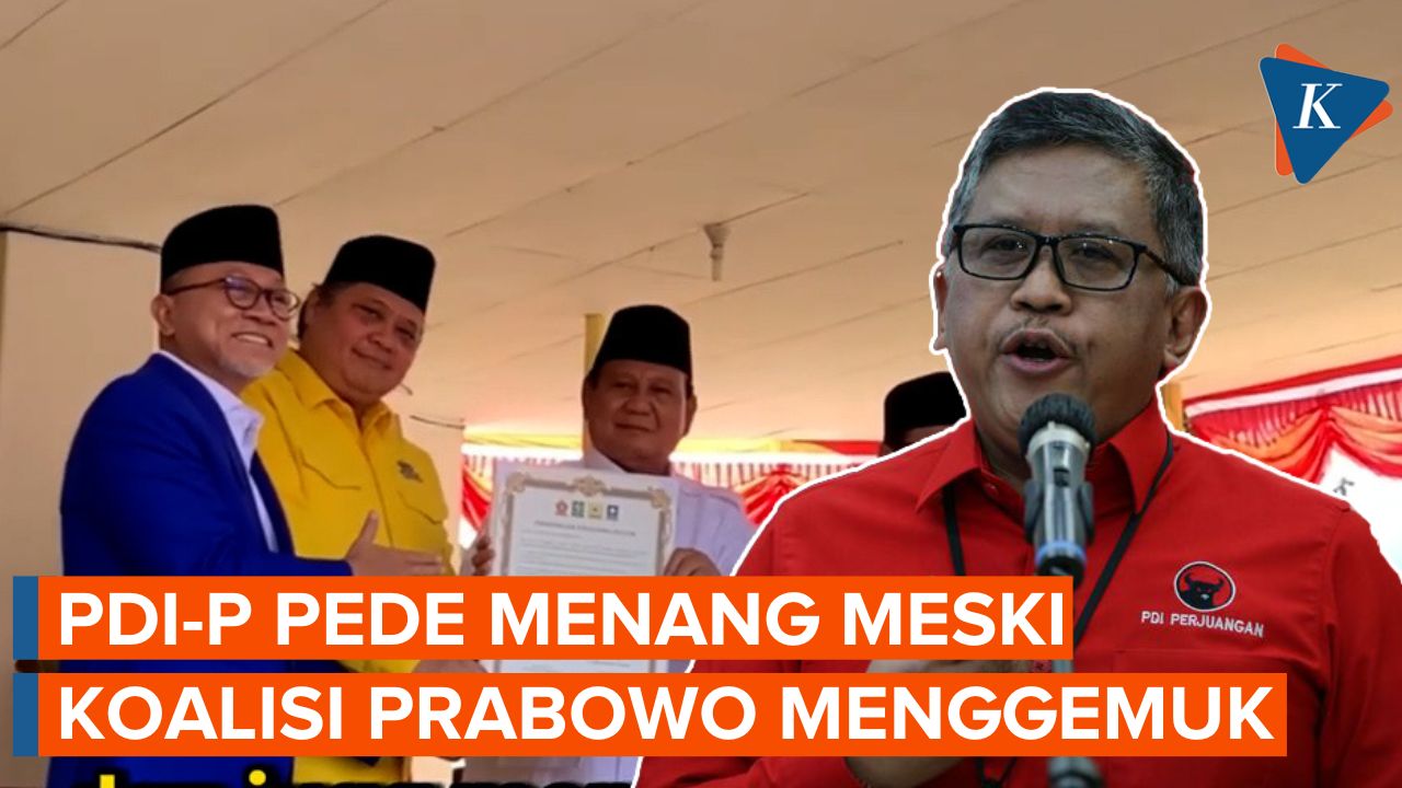 PDI-P Pede meski Dikeroyok Koalisi Prabowo