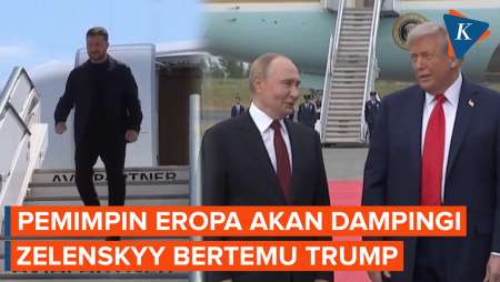 Pemimpin Eropa Siap Pasang Badan, Dampingi Zelenskyy Bertemu Trump di Washington