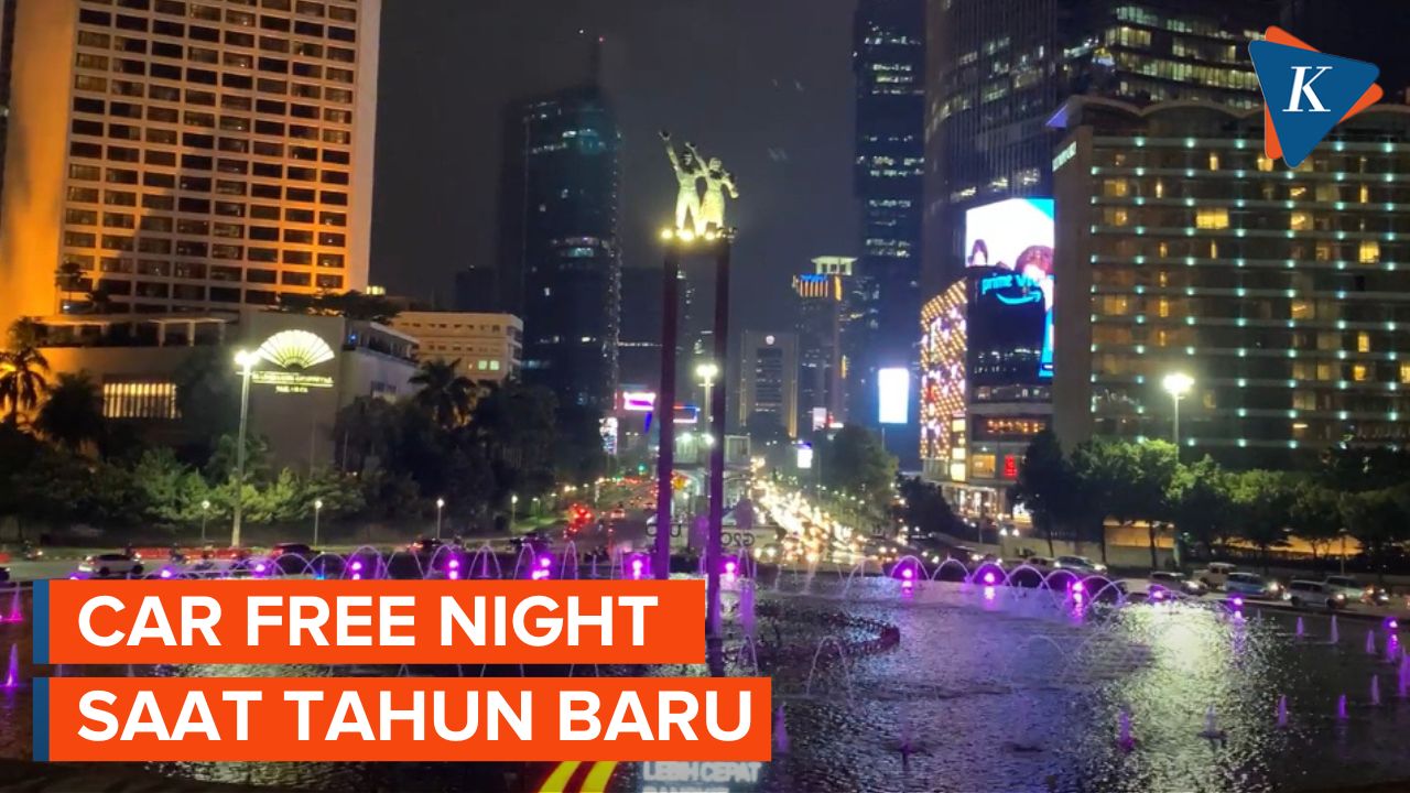 Sambut Tahun Baru, DKI Jakarta Gelar Car Free Night