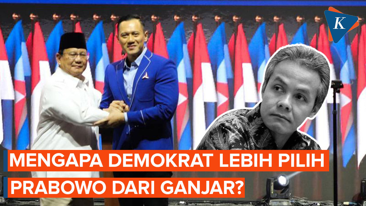 Alasan Demokrat Dukung Prabowo daripada Ganjar