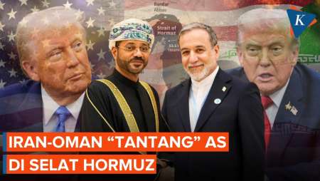 Tak Gentar Ancaman AS, Iran Dan Oman Bahas Pengelolaan Selat Hormuz