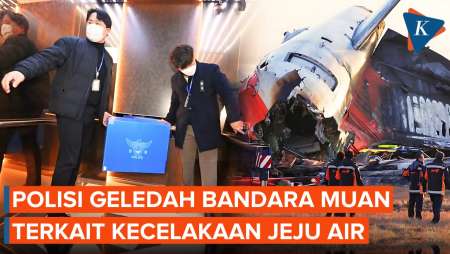 Polisi Geledah Bandara Muan atas Tuduhan Kelalaian dalam Kecelakaan Maut Jeju Air