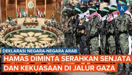 Negara-negara Arab Kini Desak Hamas untuk Letakkan Senjata