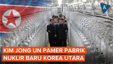 Kim Jong Un Pamerkan Ratusan Tabung Nuklir Di Pabrik Baru Korea Utara