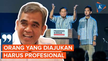 Gerindra Tegaskan Menteri Prabowo Harus Profesional di Bidangnya