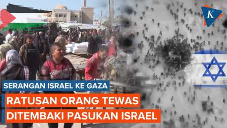 104 Warga Palestina Tewas Ditembaki Israel Saat Sedang Menunggu Bantuan di Gaza